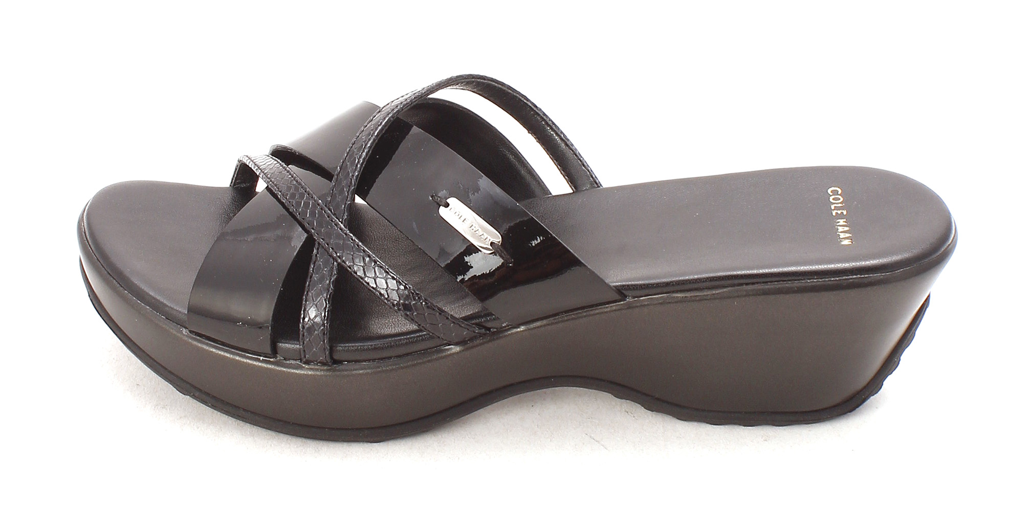 UPC 682942009862 product image for Cole Haan Womens Womens Spring Ftwr Sample Open Toe Slip On, Black, Size 6.0 | upcitemdb.com