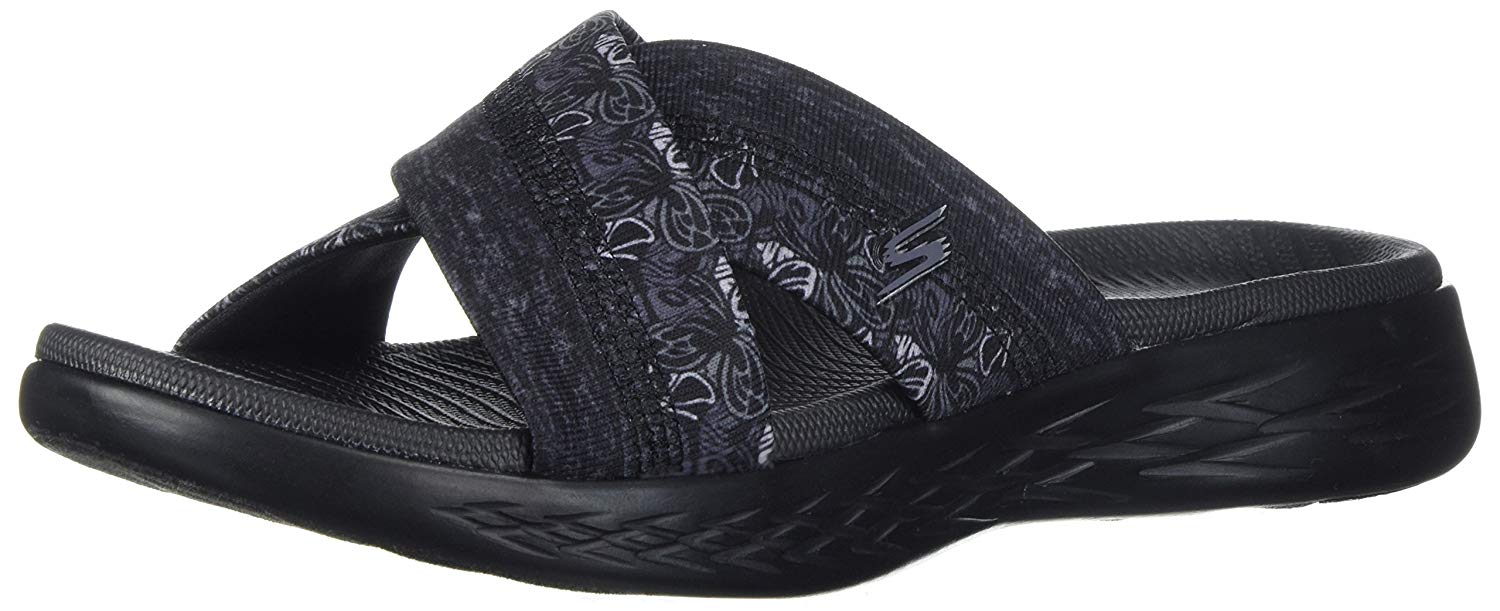 Women's Skechers Performance, On The Go 600 Monarch Slide Sandals | Peltz Shoes