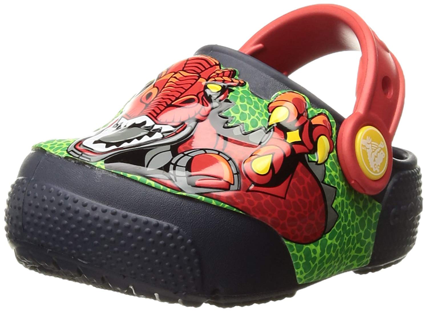 Crocs Kids' Fun Lab LightUp Boys Graphic Clog