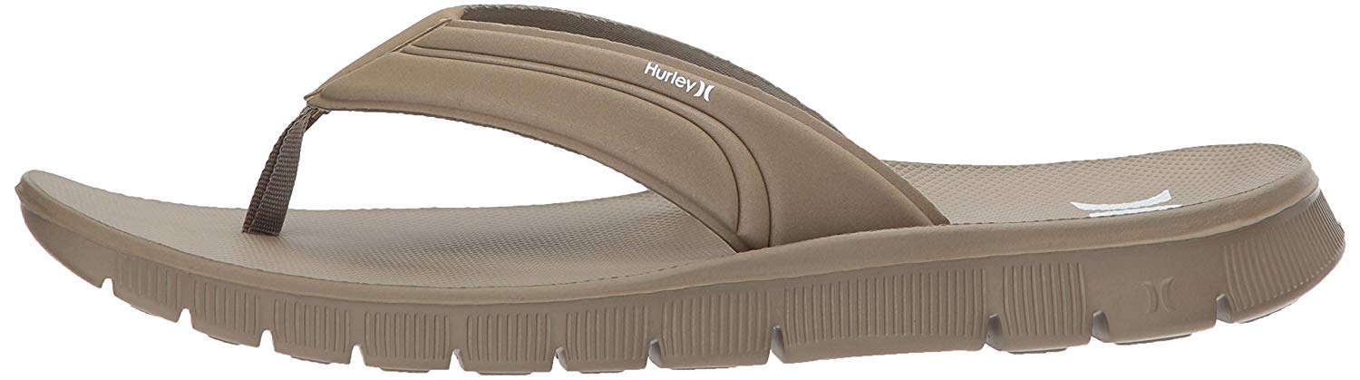 hurley mens flip flops