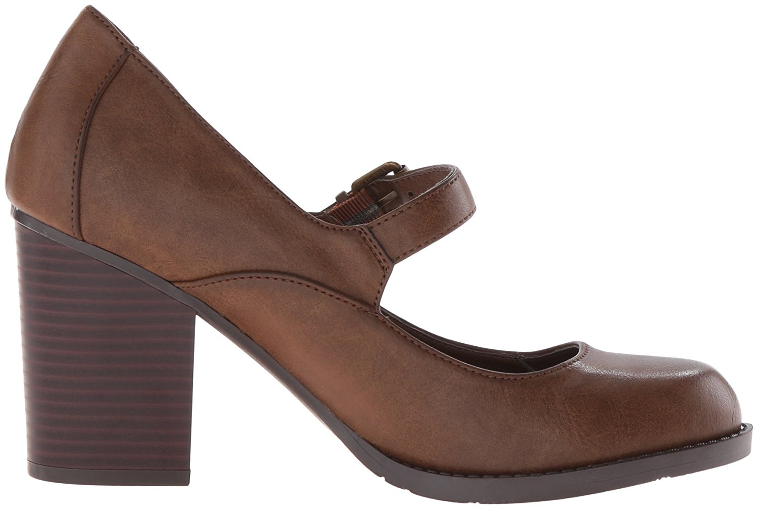 closed toe mary jane heels