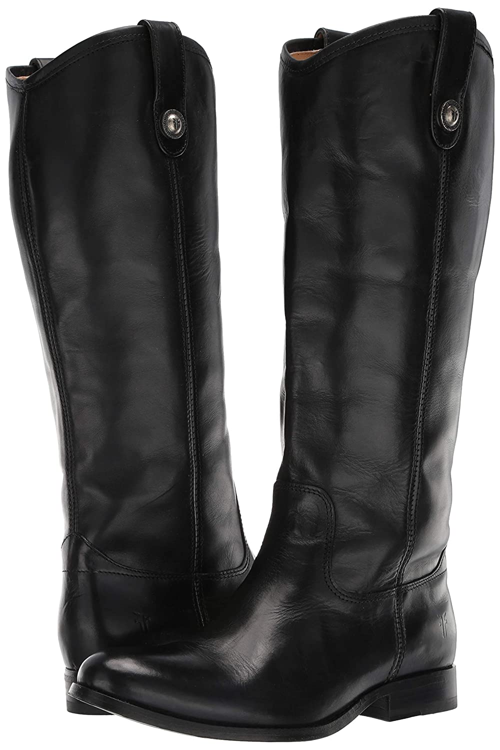 Frye Women S Melissa Button Lug Tall Knee High Boot Black Size 7 5