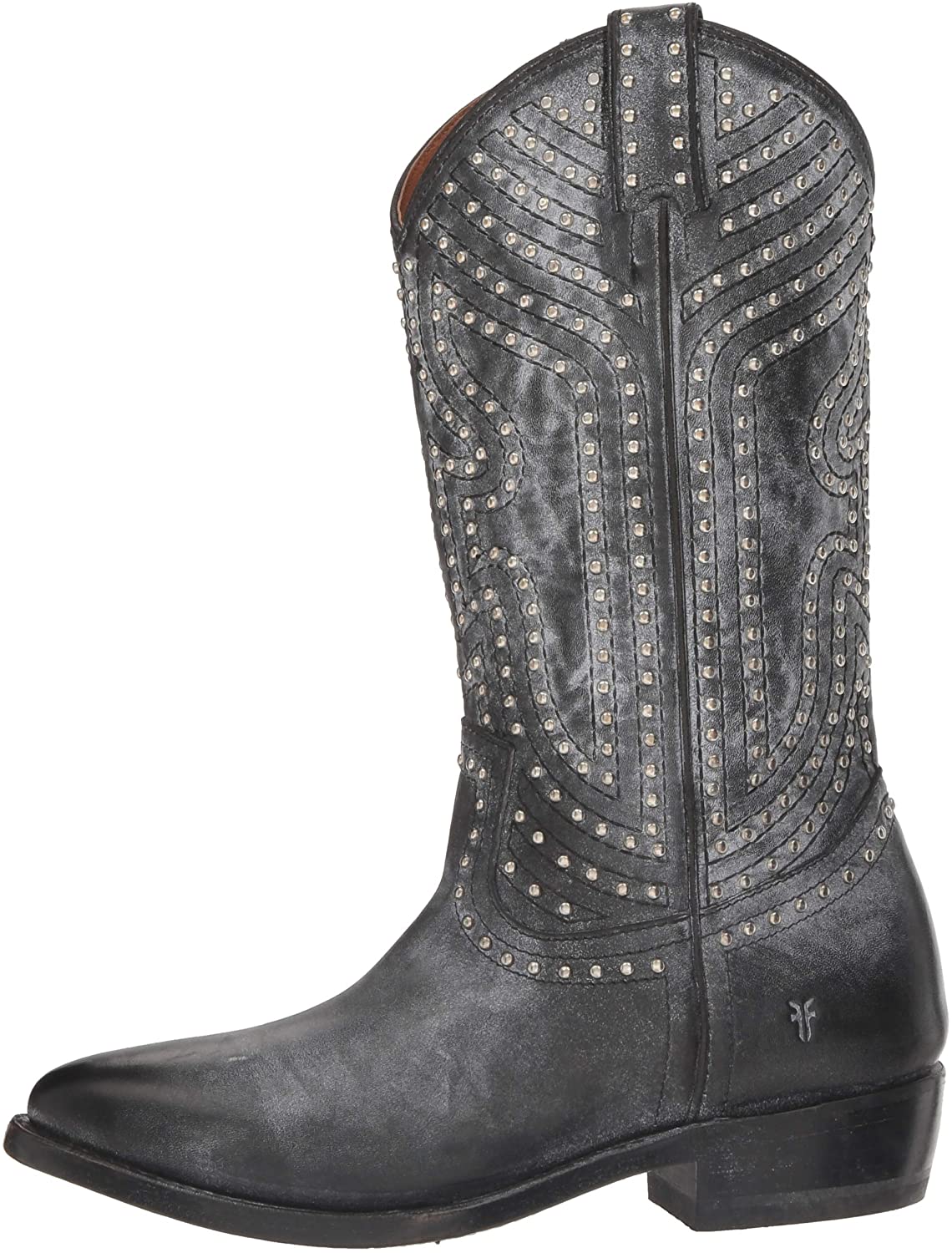 FRYE Women S Billy Stud Pull On Boot Black Size 8 0 EBay