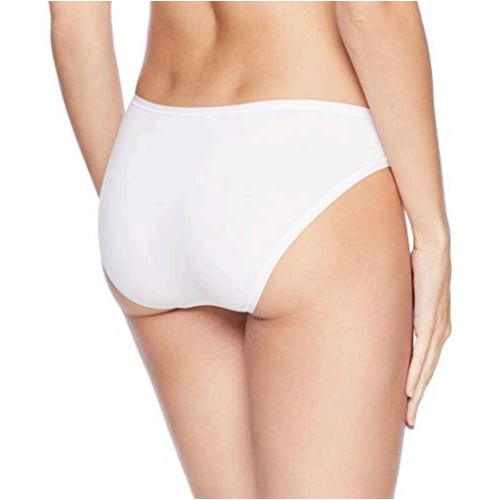 Essentials Women S Cotton Stretch Bikini Panty 10 Pack White Size 1