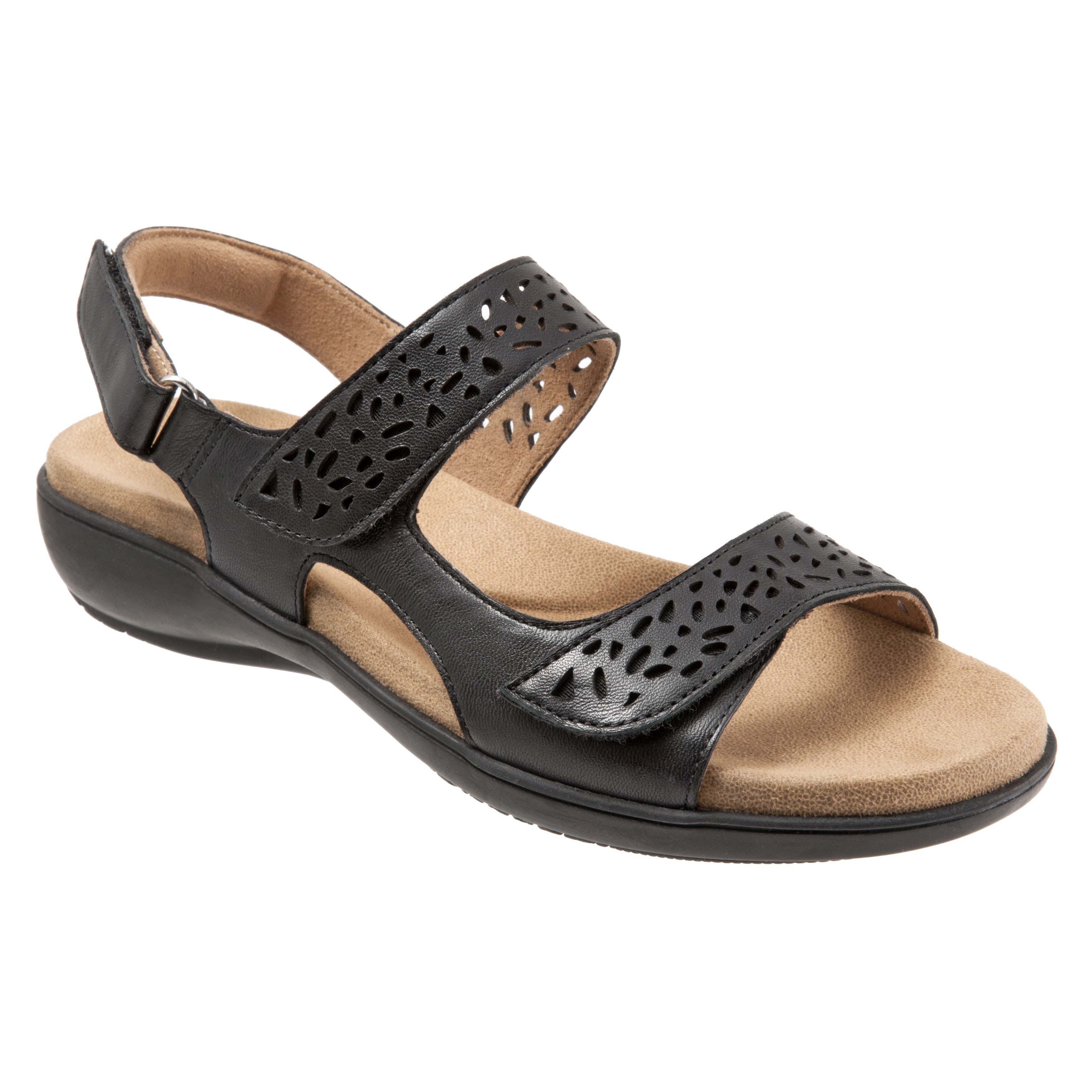 thumbnail image 2 of Trotters Women's Tamara Sandal - Laser Cut Comfort Dress Sandal With 1 1/4 Inch Heel 2 of 14