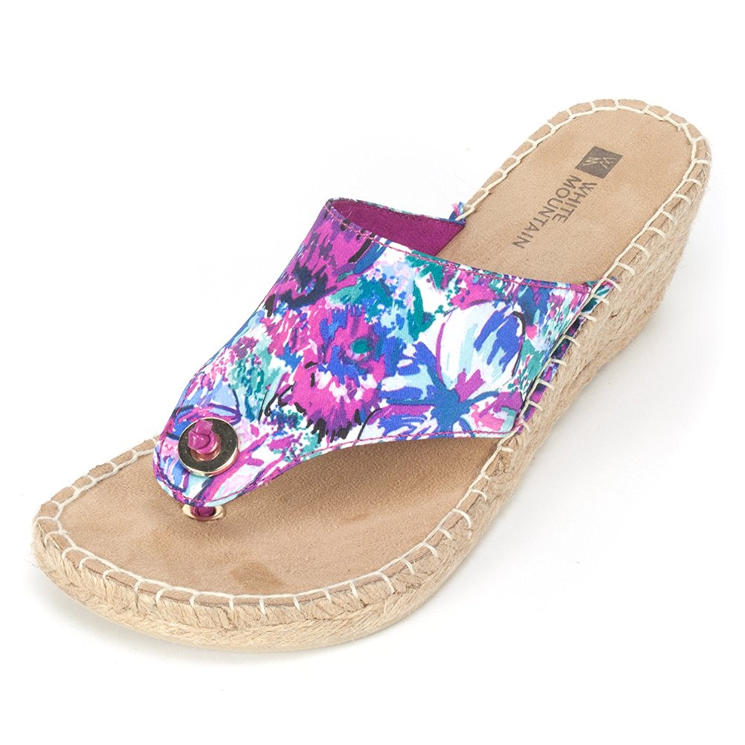 Women's Cliffs by White Mountain, Chambray Sandals | Peltz Shoes