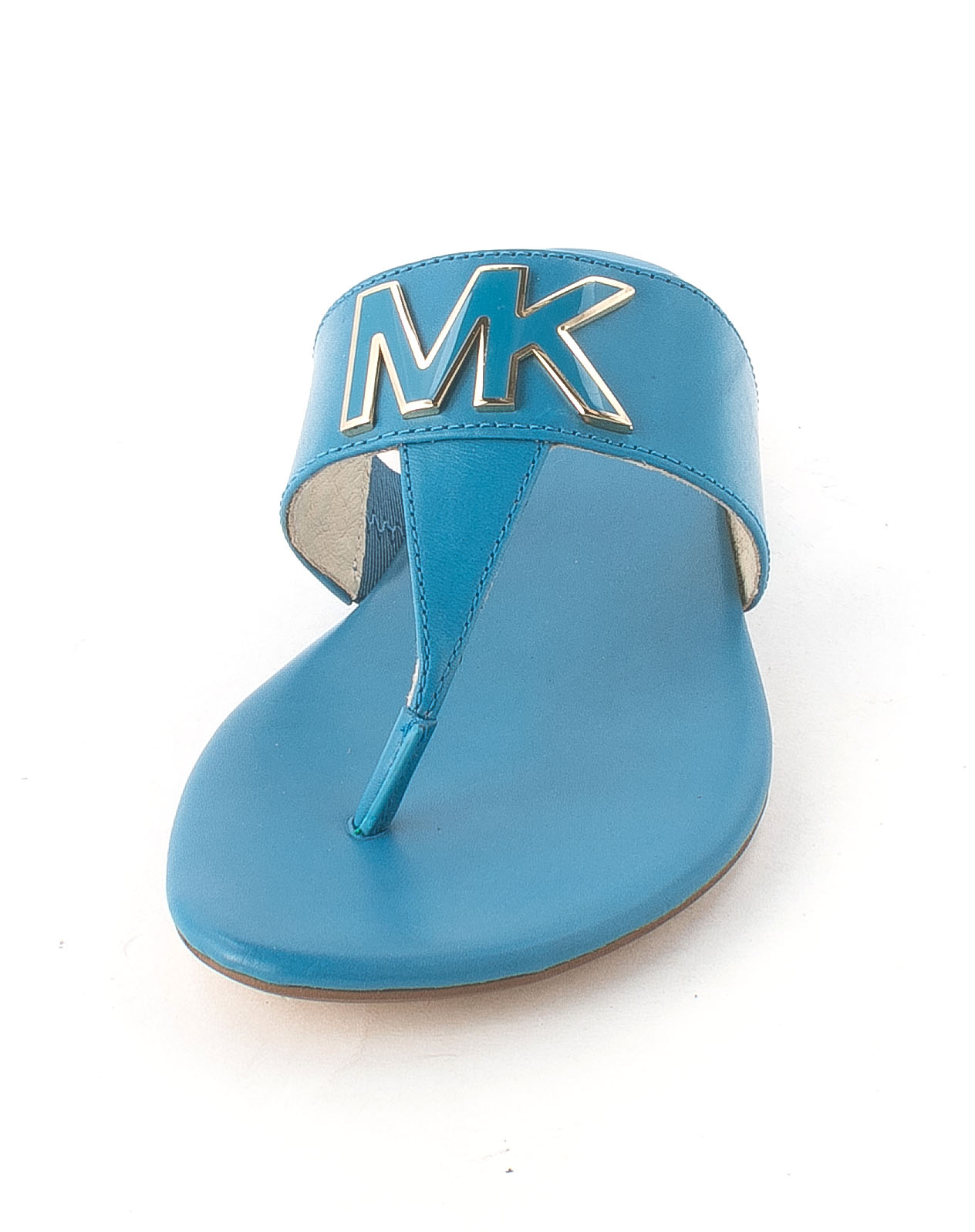 michael kors slides blue