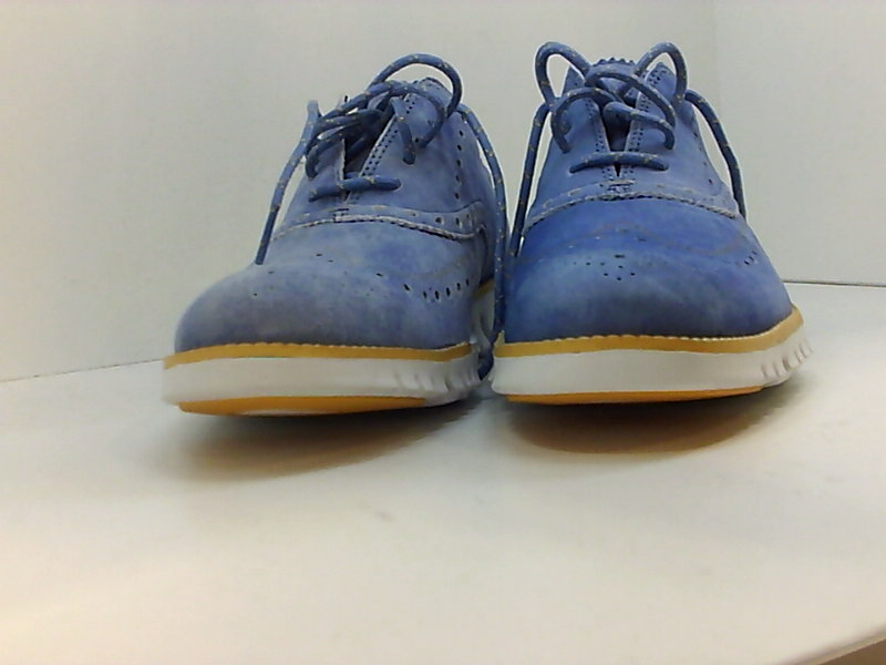 cole haan zerogrand wingtip oxford blue