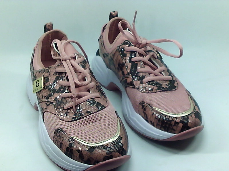 G by Guess Women's Shoes Jimmi Low Top Lace Up Fashion, Blush, Size 10. ...