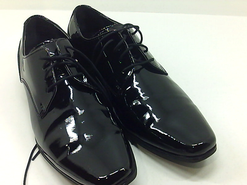 calvin klein men's brodie oxford black patent size 10