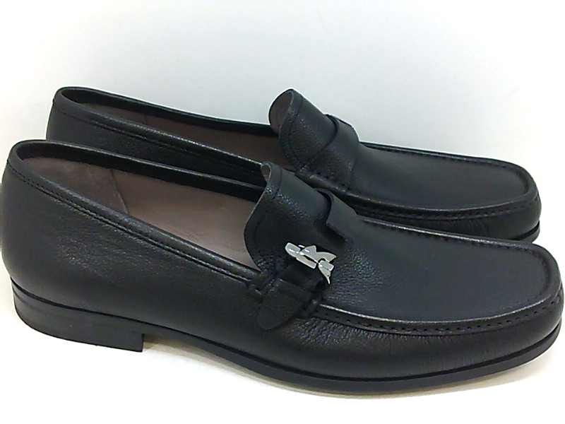 salvatore ferragamo men's adam leather gancio loafers