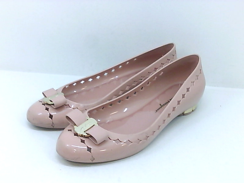 salvatore ferragamo vara bow jelly ballet flats