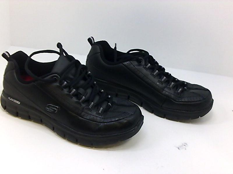 Skechers Women's Sure Track Trickel Slip Resistant Work Shoes -, Black ...