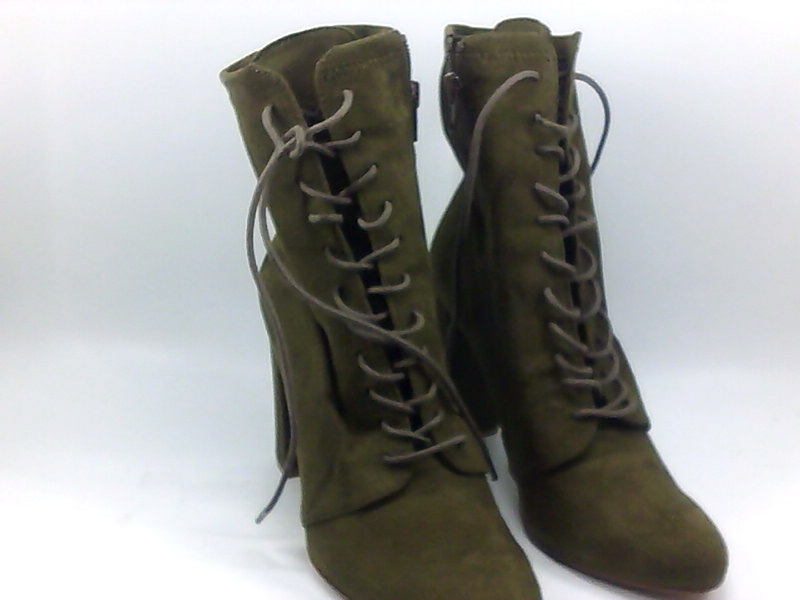 steve madden olive green booties