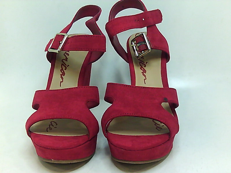 American Rag Womens Rochelle Open Toe Casual Platform Sandals, Red, Size 6.5 rde | eBay