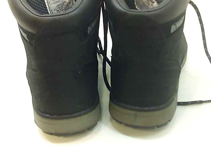 DeWALT Footwear Plasma Men 6 in. Size 10 Black Leather Steel, Black ...