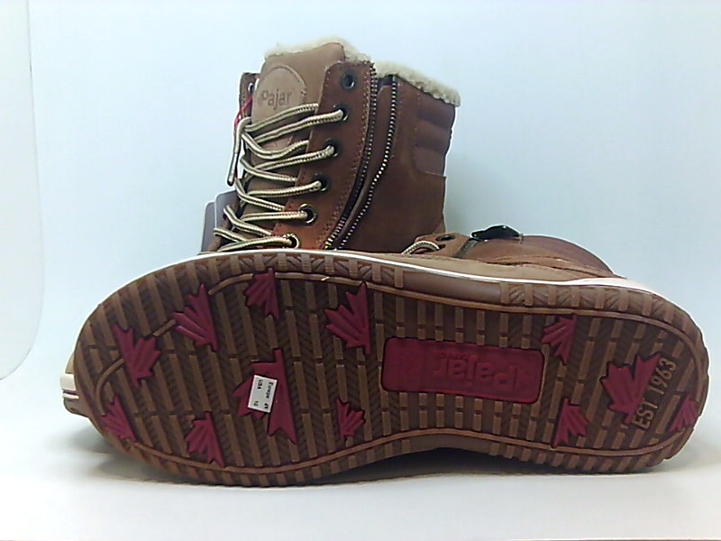 ladies tan flat sandals