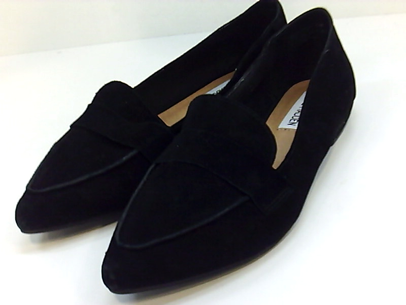 stacked heel steve madden loafer