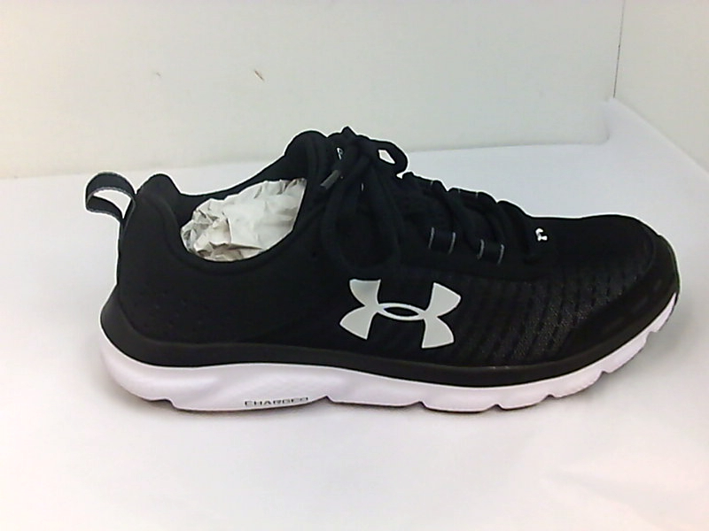 Under Armour Women's Shoes UA W Charged Assert 8 Canvas, Black/White ...