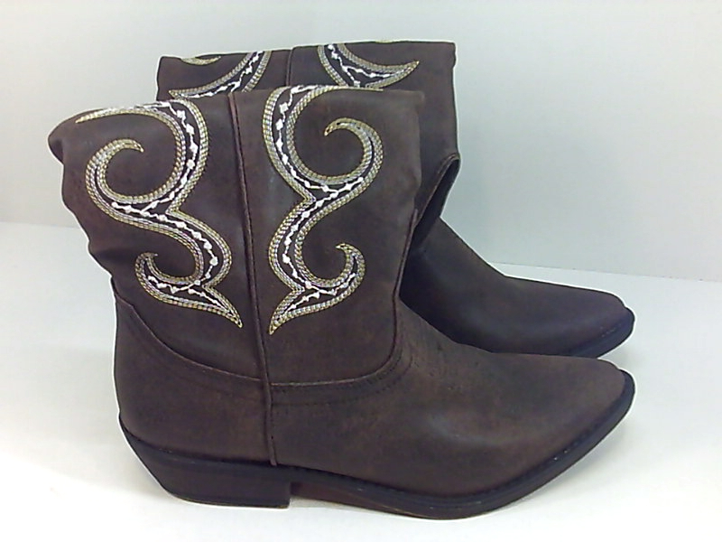 mid calf western boot