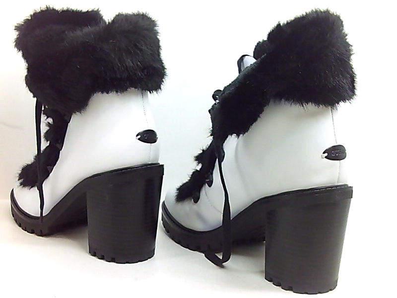 guess white leather shoes