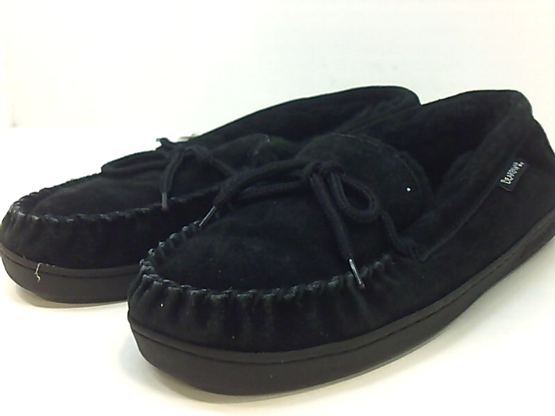 Bearpaw Mens MOC II Suede Closed Toe Slip On Shoes, Black, Size 9.0 ...