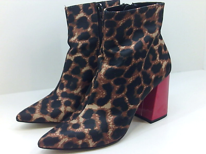 Betsey Johnson Women's Kassie Ankle Boot, Leopard, Size 7.5 MpL7 | eBay