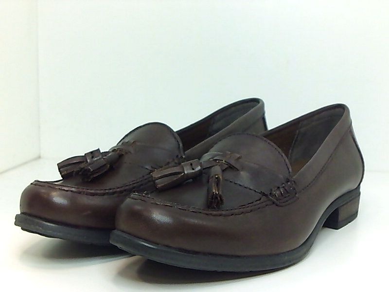 Eastland Womens Liv Leather Closed Toe Loafers, Dark Walnut, Size 6.5 ...