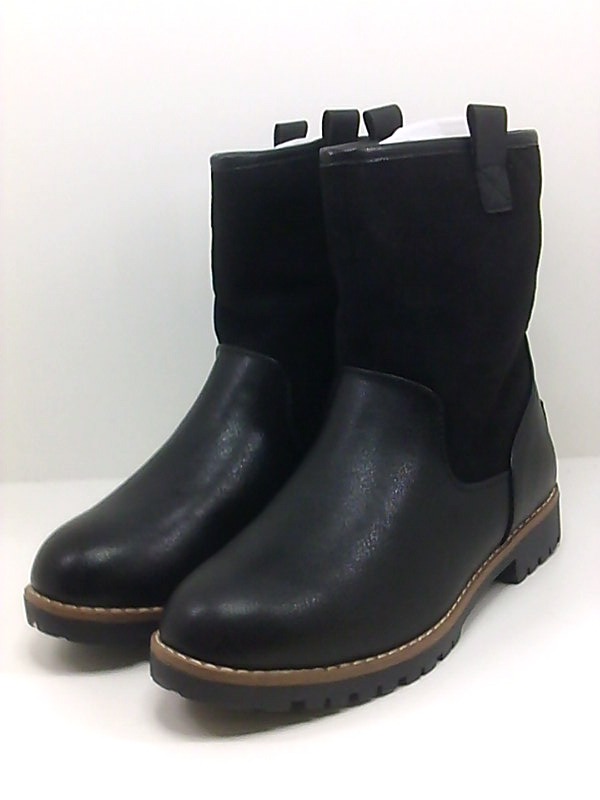Nautica Womens Winter Boots - Ladies Lined Low Shaft Mid Calf, Black ...