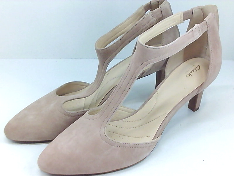 clarks sheer lily leather pumps