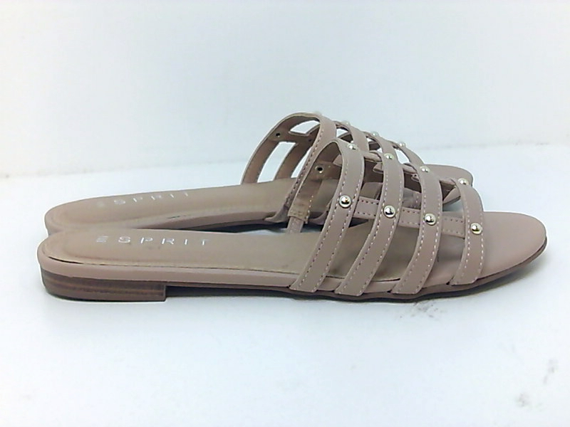 ESPRIT Womens kylee Peep Toe Casual Slide Sandals, Dust Pink, Size 7.5 hXeW | eBay