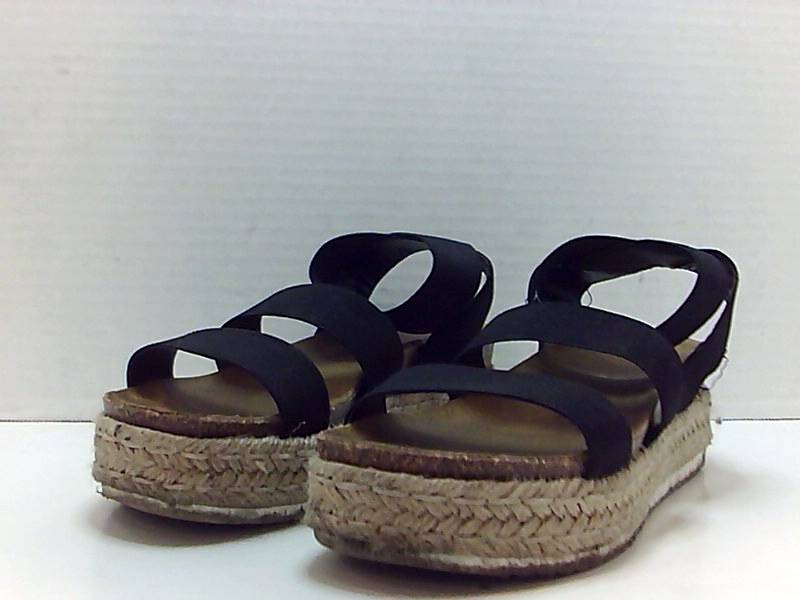 Steve Madden Womens Kimmie Fabric Open Toe Casual Strappy, Black, Size 9.0 BlTX | eBay
