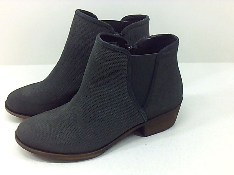 kensie Women's Shoes Gerona Canvas Closed Toe Ankle Fashion, Grey, Size