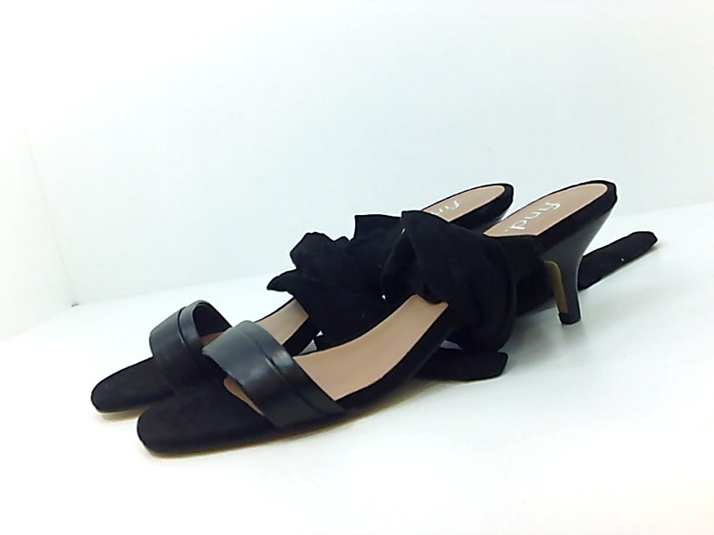 womens black tie up sandals