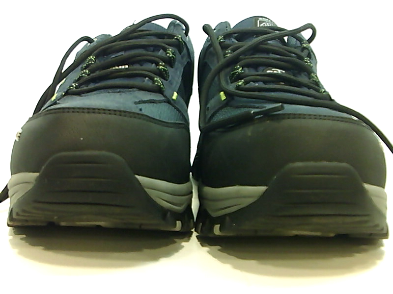 skechers greetah unisex navy lace up safety shoe