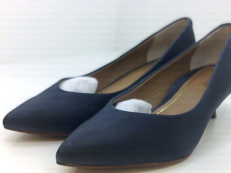 navy wide fit kitten heels