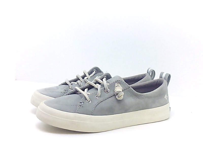 crest vibe washable leather barrel lace sneaker