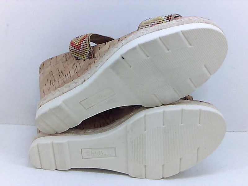 WHITE MOUNTAIN Shoes PEARLE Women's Wedge, Natural, Size 6.0 FA9P eBay
