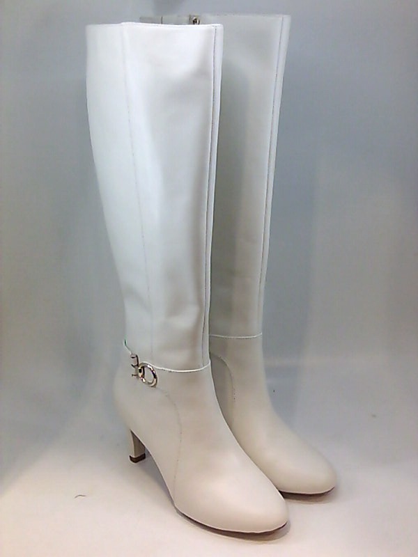 Bandolino Womens BDLELLA Closed Toe Knee High Fashion Boots, Off White ...