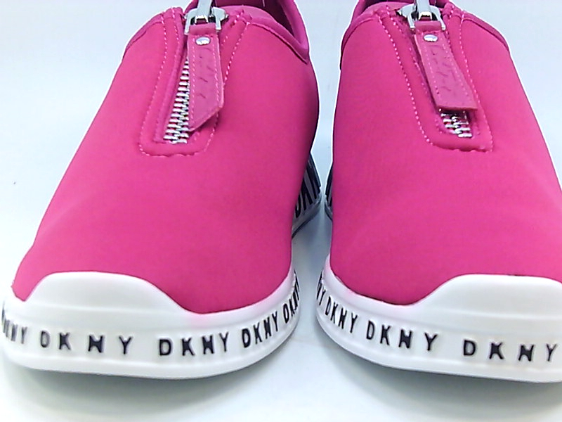 DKNY Womens Melissa Fabric Low Top Zipper Fashion Sneakers, Pink 5, Size 6.0 27M | eBay