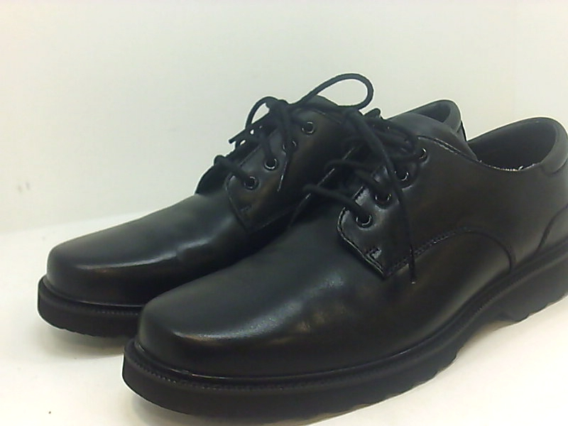 rockport northfield black waterproof lace up casual shoes