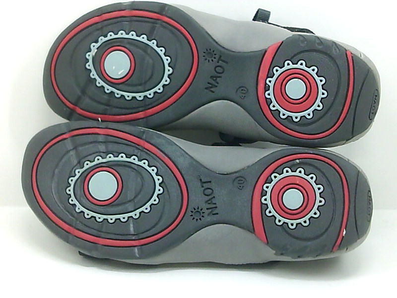 Naot Women's Shoes Flow Leather Open Toe Walking Sport, coal Nubuk