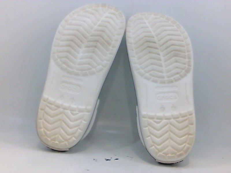 white crocs size 9