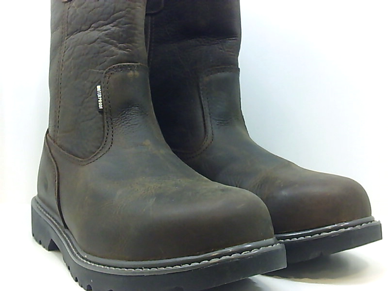 wolverine men's floorhand waterproof 10 soft toe work boot