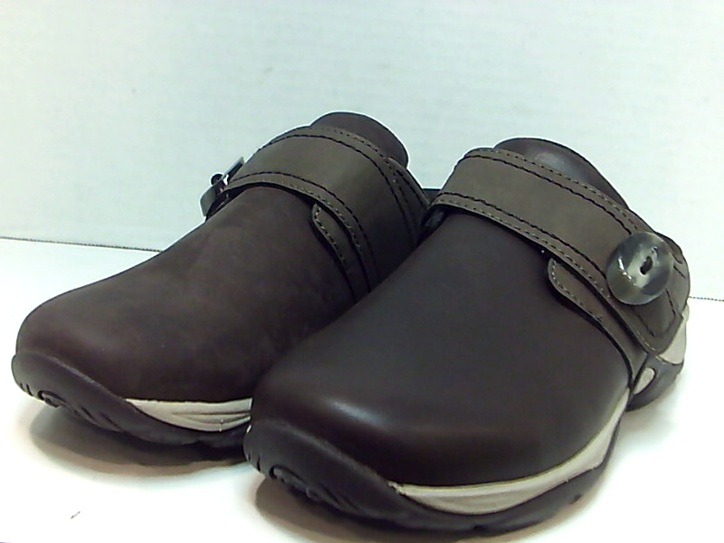 Easy Spirit Womens seEQUIP Suede Closed Toe Clogs, Brown, Size 8.0 2P5r ...