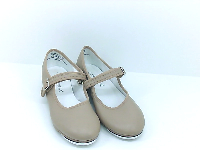 Kids Capezio Girls Mary Jane Leather Slip On Ballet Flats, Caramel, Size 1.5 i6P | eBay