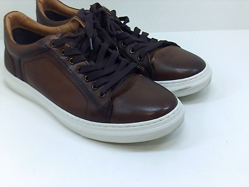 Steve Madden Men's Showtyme Sneaker, Cognac Leather, Size 10.5 qvpu | eBay