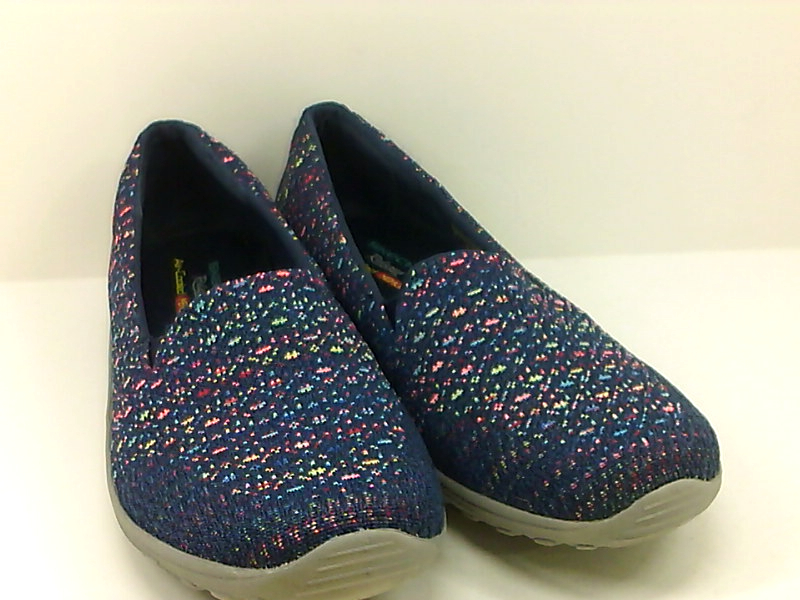 Skechers Women's Reggae Fest-Wicker-Engineered Knit Twin Gore, Navy ...