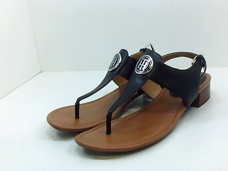 cheap black thong sandals