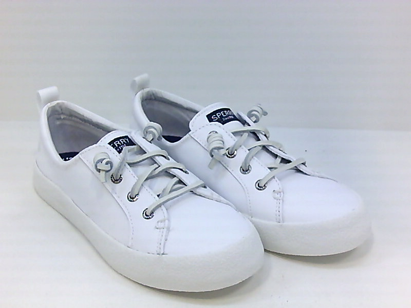 Sperry Womens Crest Vibe Low Top Lace Up Fashion Sneakers, White, Size ...